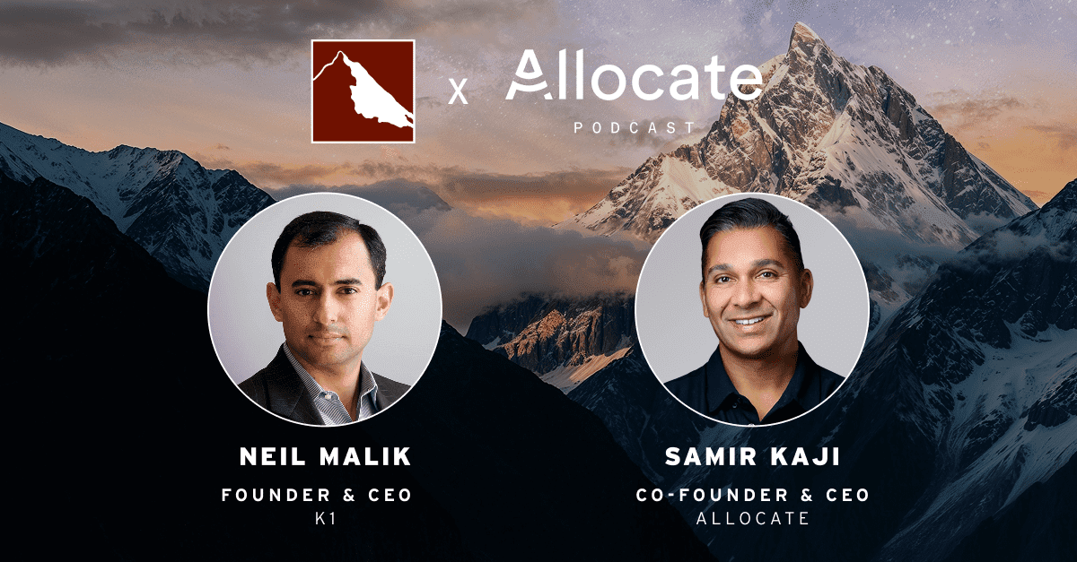 Neil Malik on Allocate Podcast Graphic