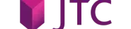 Purple JTC logo with a cube design on the left, illustrating a modern and professional brand identity.